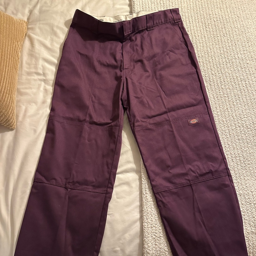 Purple Dickie’s loose fit pants